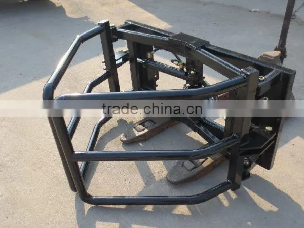Hot Sale New Design Top Quality Tractor Front End Loader Use Universal Hydraulic Bale Grab Bale Holder Bale Gripper Bale Clamp photo-5