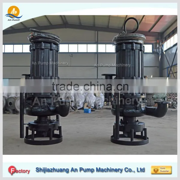 High Chrome Cast Iron 380V Portable High Volume Low Pressure Submersible Sand Dredging Pump photo-2