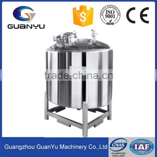 Stainless Steel Water Cream Bulk Storage Tank from Chemical Storage Equipment Supplier or Manufacturer