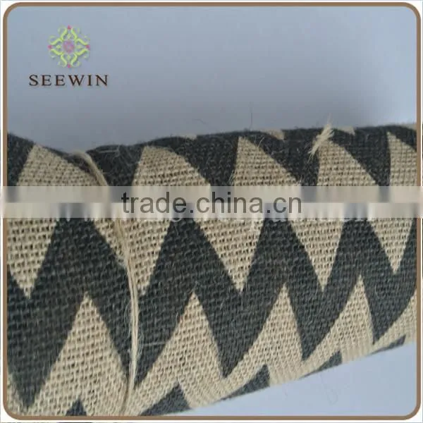 Environmental and Recyclable 100% Jute Print Jute Mesh for Table Runner photo-2