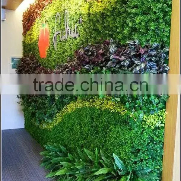 Professional Artificial Green Plants Wall Supplier photo-5