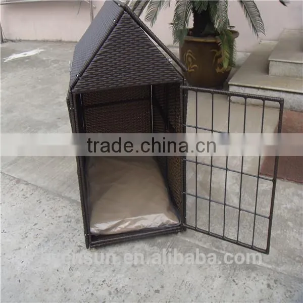 Luxury Rattan Meduim Comfortable and Cute Dog House photo-2