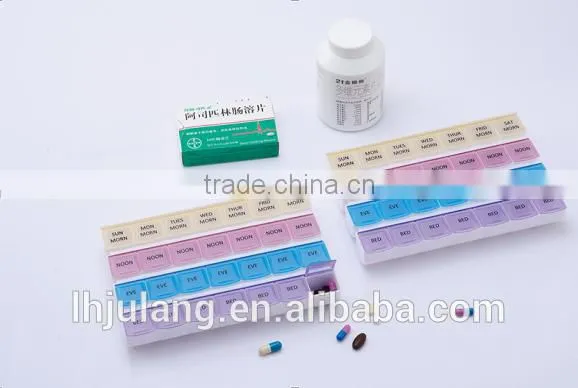 2017 Useful Plastic 28dayspill Organizer / Plastic Monthly Pill Box photo-3
