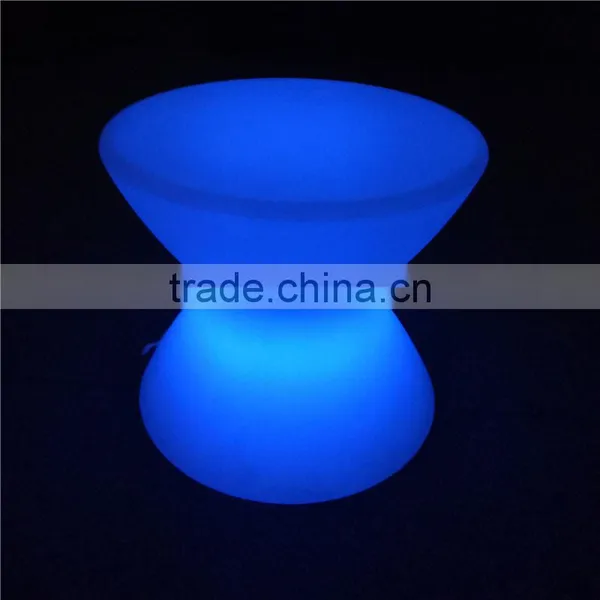 Fashionable LED Furniture Special Luminous Bar Stools With Rechargeable Battery Operated photo-4