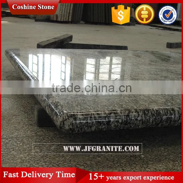 China Prefab Spray White Granite Countertops photo-3