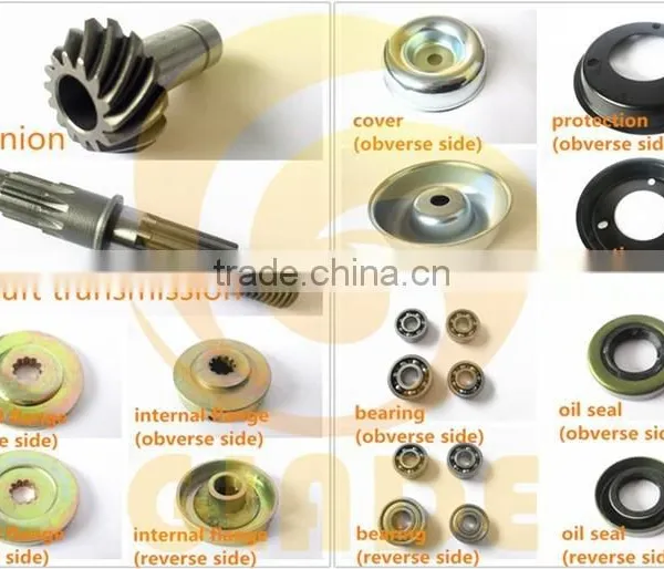 26mm Pipe Diameter Brush Cutter Gear Box 20crmo Pinion Within Gear Case Grass Cutter Spare Parts photo-3