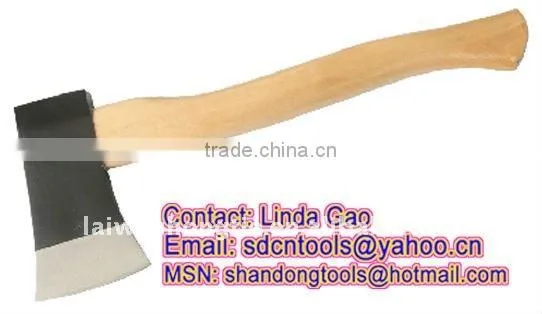 OEM Orders High Quality Forged A601 Hatchet With Birch Wooden Handle