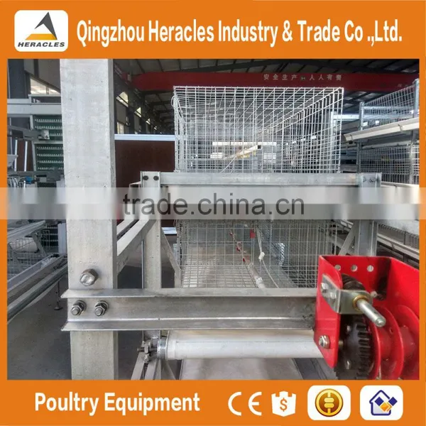 Shandong Heracles Trade Assurance Poultry Farming Equipment Chicken Layer Cage for Sale photo-6