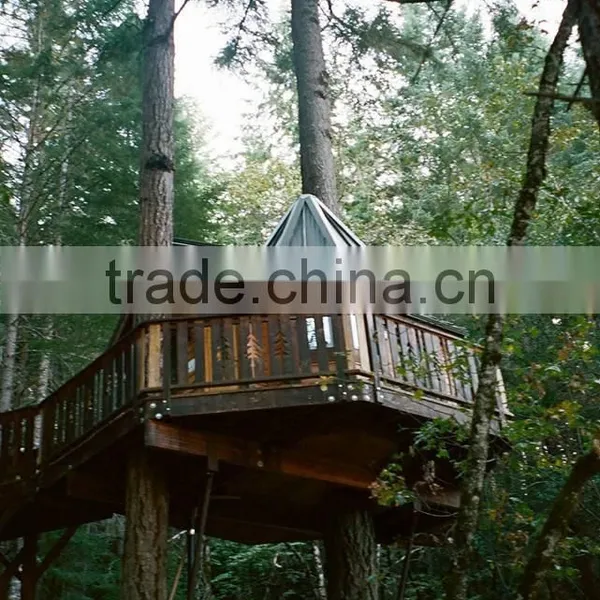 China Manufacturer Make Imitated Decorative Artificial Ficus Banyan Tree House for Outside Decoration photo-5