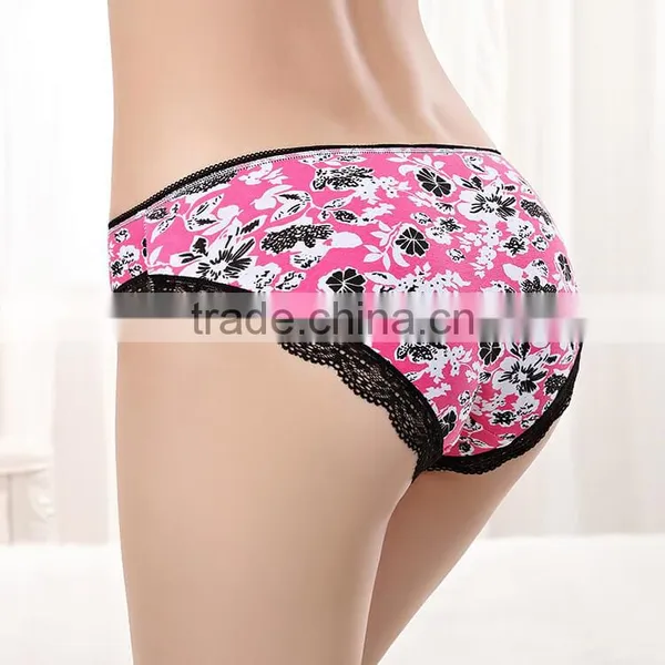 Yun Meng Ni Underwear Flower Printing Ladies Panty Lingerie photo-5
