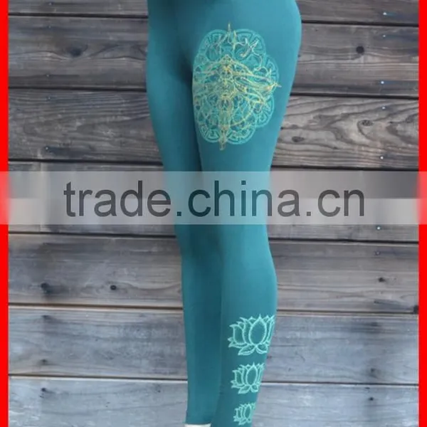 Heating Transfer Custom Made Yoga Pants Wholesale Fitness Tights Legging photo-3