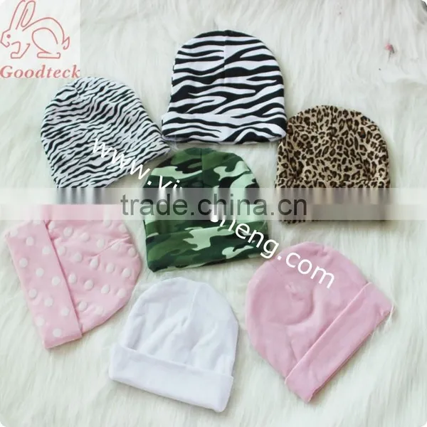 Wholesale Hot Sale Cotton Baby Hat, Cotton Baby Caps Print Fabric Hat