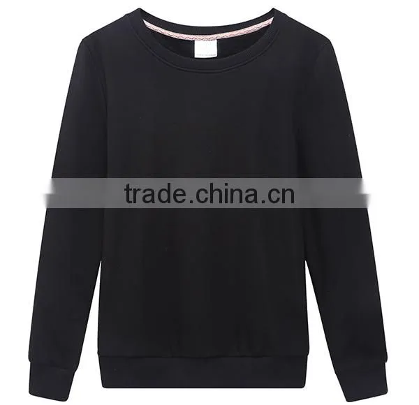 Customized Designs Wholesale Plain Blank Cheaper Crewneck TC65/35 Fleece Hoodies&sweatshirt photo-4