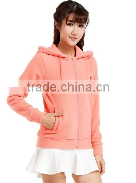 Shallow Peachblossom Comfortable Contracted Long-sleeved Jacket photo-4