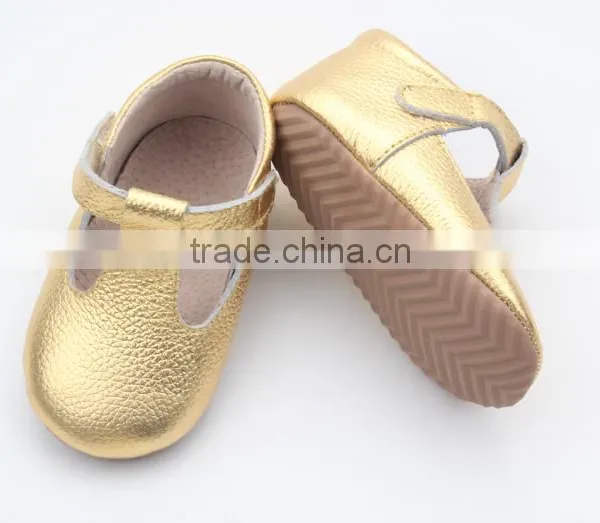 Popular Anti-skid Handmade Soft Leather Baby Shoes photo-2