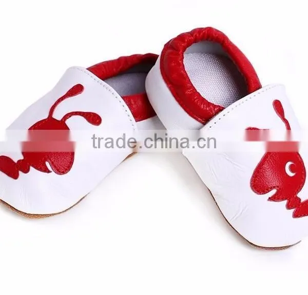 Wholesale Top Selling Genuine Cow Leather Different Pattern Baby Shoes photo-2