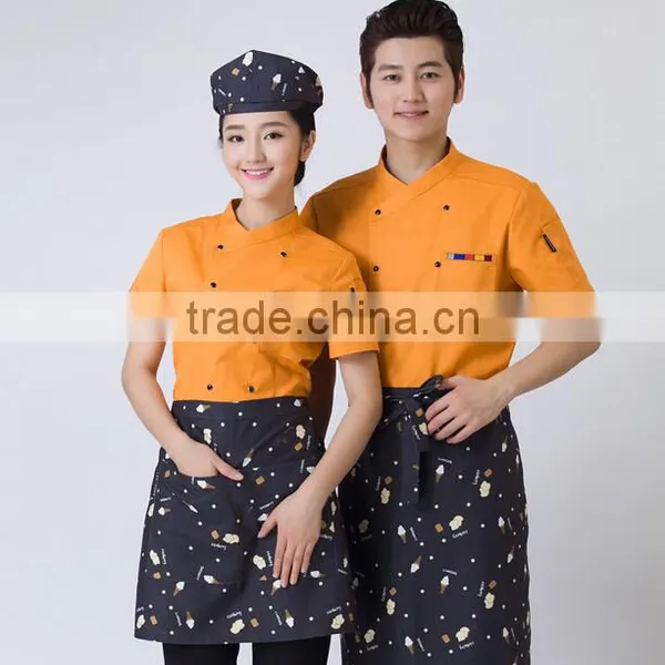 Custom Factory Price High Quality Fashion Design Hotel Reception Uniform for Waitress photo-3