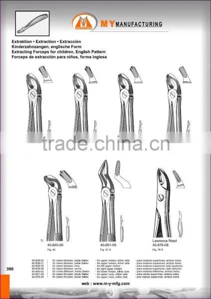 English Pattern Extracting Forceps photo-2