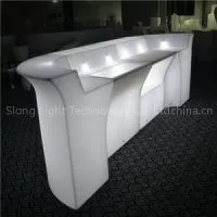 Plastic Logo Customized LED Bar Counter
