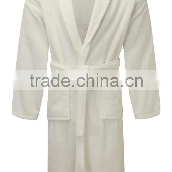 100% Cotton Hotel Luxury Terry Cloth Towel Bathrobe Spa photo-5