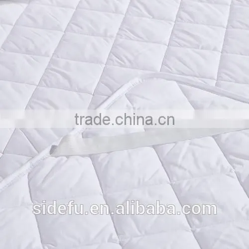 Top Selling White Color Breathable Hypoallergenic High Quality Quilted Mattress Protector photo-3