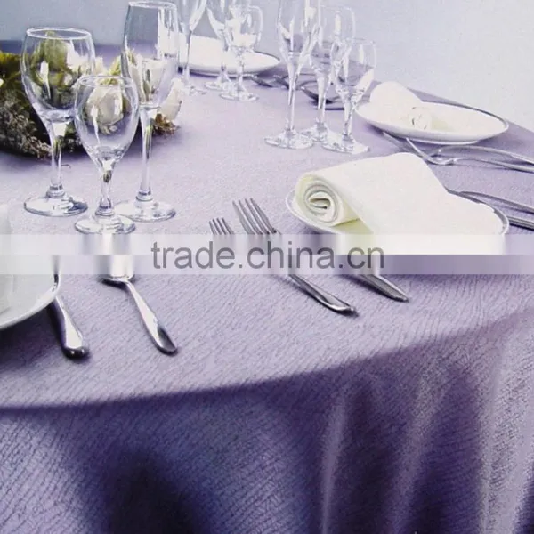 Wholesale Customized Wedding Table Linens Polyester Jacquard Grey Cloth TableCloths Party Table Covers photo-2