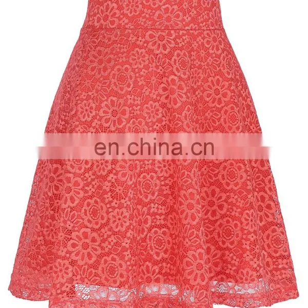 Kate Kasin Women Ladies Floral Pattern Lace Skirt A-Line Latest Skirt Design Pictures KK000445-2 photo-4