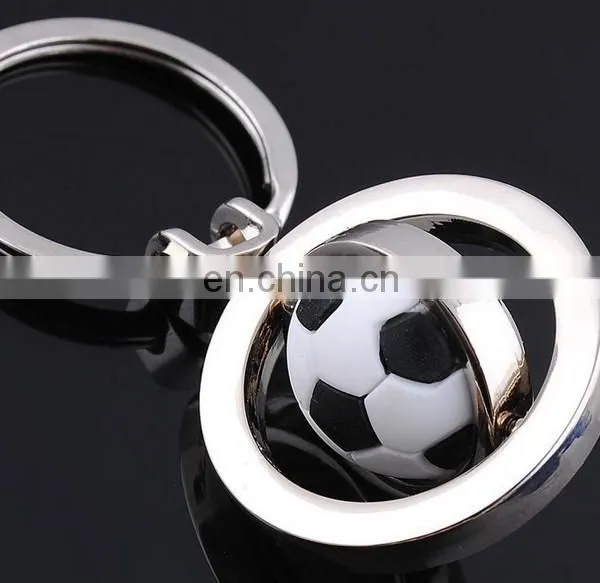Rotatable Football Landyard Key Chains Football Keychains Wholesale From Direct Manufacturer Football Game Souvenir Gifts photo-2