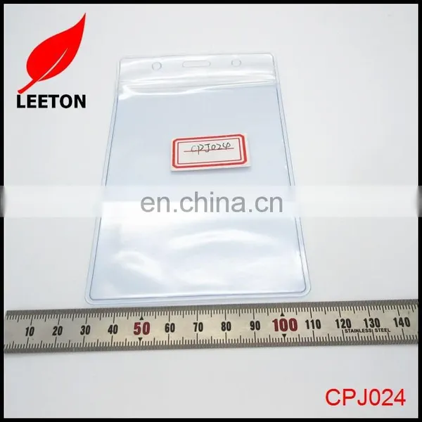 Factory Supply Cheap Plastic PVC School Card Holder photo-2