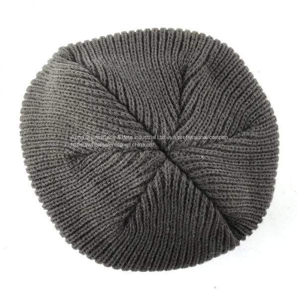 Promotional Printed 100% Acrylic Winter Beanie Knitted Hat photo-3