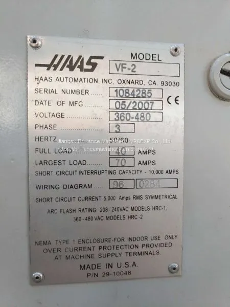 HAAS VF-2 Vertical Machining Center photo-2