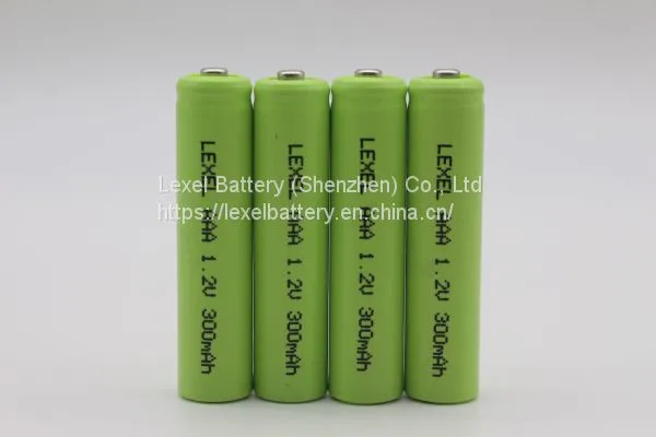 3A 1.2V 300mah NiMh Rechargeable Batteries