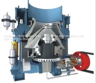 HPZS Multiple Cylinders Series All-hydraulic Cone Crusher photo-2