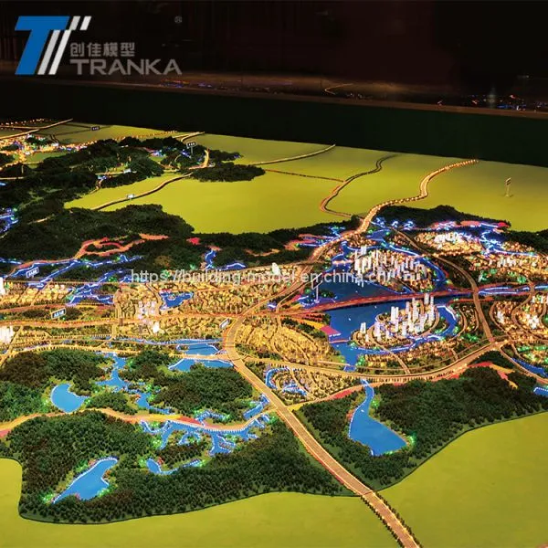 Hot Sell 3D Miniature City Models , Scale Model Building Making photo-3