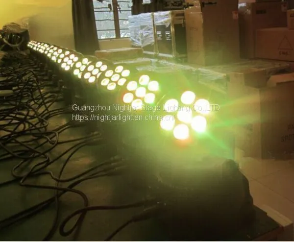 （NJ-L710）7PCS*10W 4 in 1 Mini LED Wash Light LED Moving Stage Lighting DJ Party Disco Wedding Lighting photo-3
