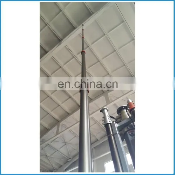 5 Meter Locking Air Powered Telescopic Mast for Shelter Lighting photo-5