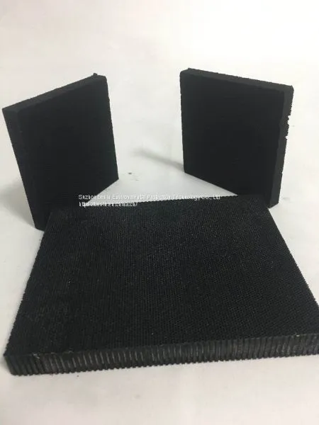 Aluminum Honeycomb Core Activated Carbon Filter Screen for Ozone Removal