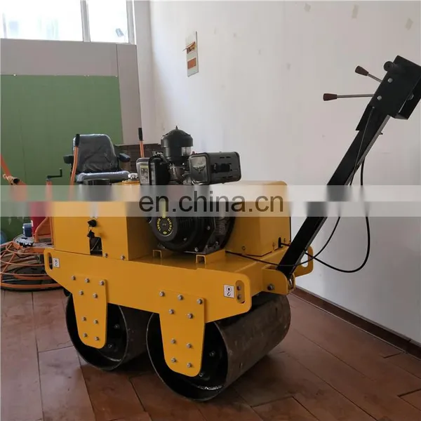 Chinese Double-drive Double-shock Hand-held Small Road Roller 1.5 Ton photo-7