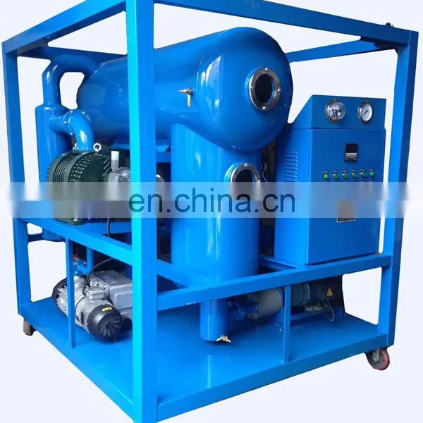 Portable Vacuum Transformer Waste Oil Dehydration Machine Engine Oil Purification Machine photo-3