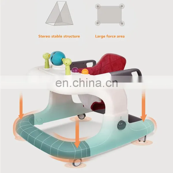Multifunction 2-in-1 Walk Learning Baby Assistant Walker photo-5