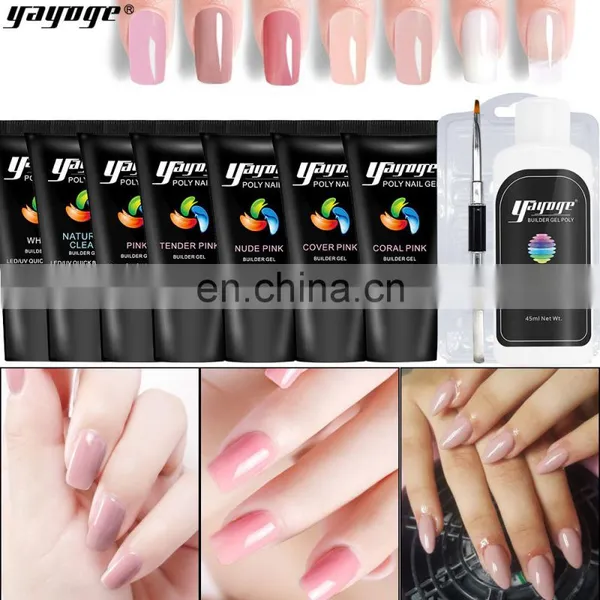 Cleaner Plus 30ml 7 Colors 4pcs False Nail Tips 100 Pcs Nail Extension uv Gel Kit Beauty Personal Care photo-4