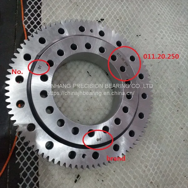 011.20.250 Belong to Four Point Contact Ball Slewing Bearing With External Teeth 352x170x60mm photo-3