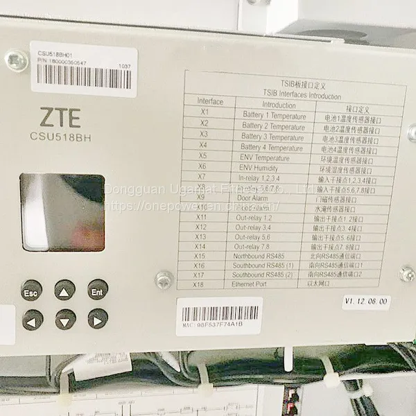 Original ZTE 48V DC Embedded Power System Cabinet CSU518BH photo-2