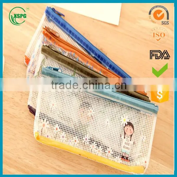 Clear Plastic PVC Ykk Zipper Document Bag photo-4