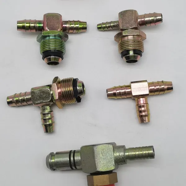Metric Threaded Carbon Steel Hydraulic Hose Fittings photo-5