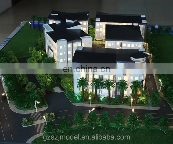 Construction Building Layout Scale Model Making , Real Estate Building Model photo-4