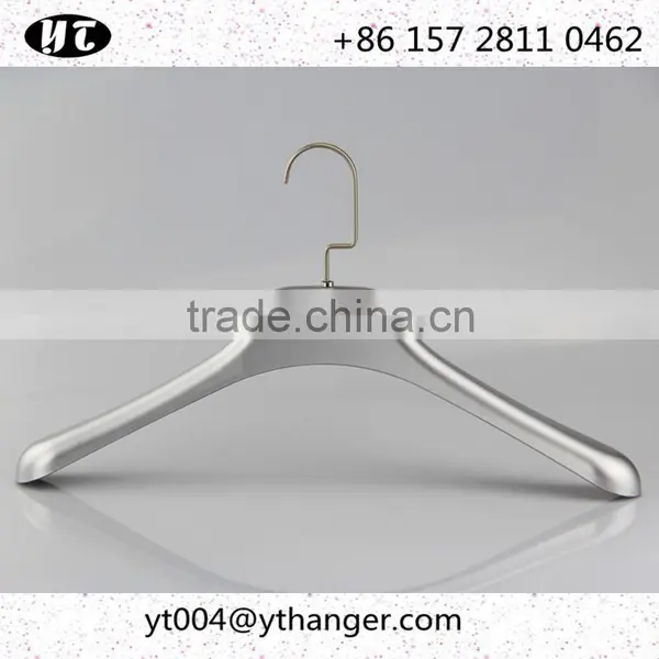 Silver Electronic Plated Hanger With Notch for Clothes photo-2