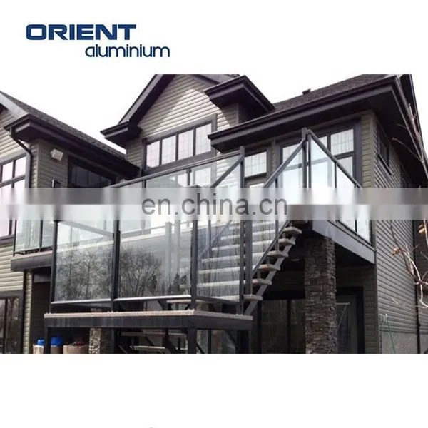 China Price Alumiinikaiteet Aluminum Glass Raling photo-5