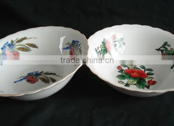 Moroccan Ceramic Bowl, Restaurant Porcelain Soup Bowls, Eco Friendly Ceramic Soup Bowl photo-6