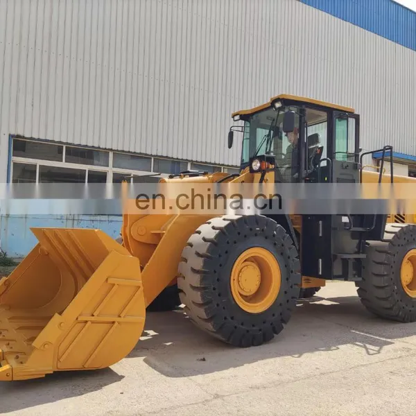 GOOD QUALITY!! China Large Construction Mining Use 5 Ton Wheel Loader ZL50/956 Front-end Shovel Loader With CE With Rock Bucket photo-2